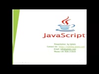 Overview of JavaScript - Advantages of JS - Difference between Java and JS