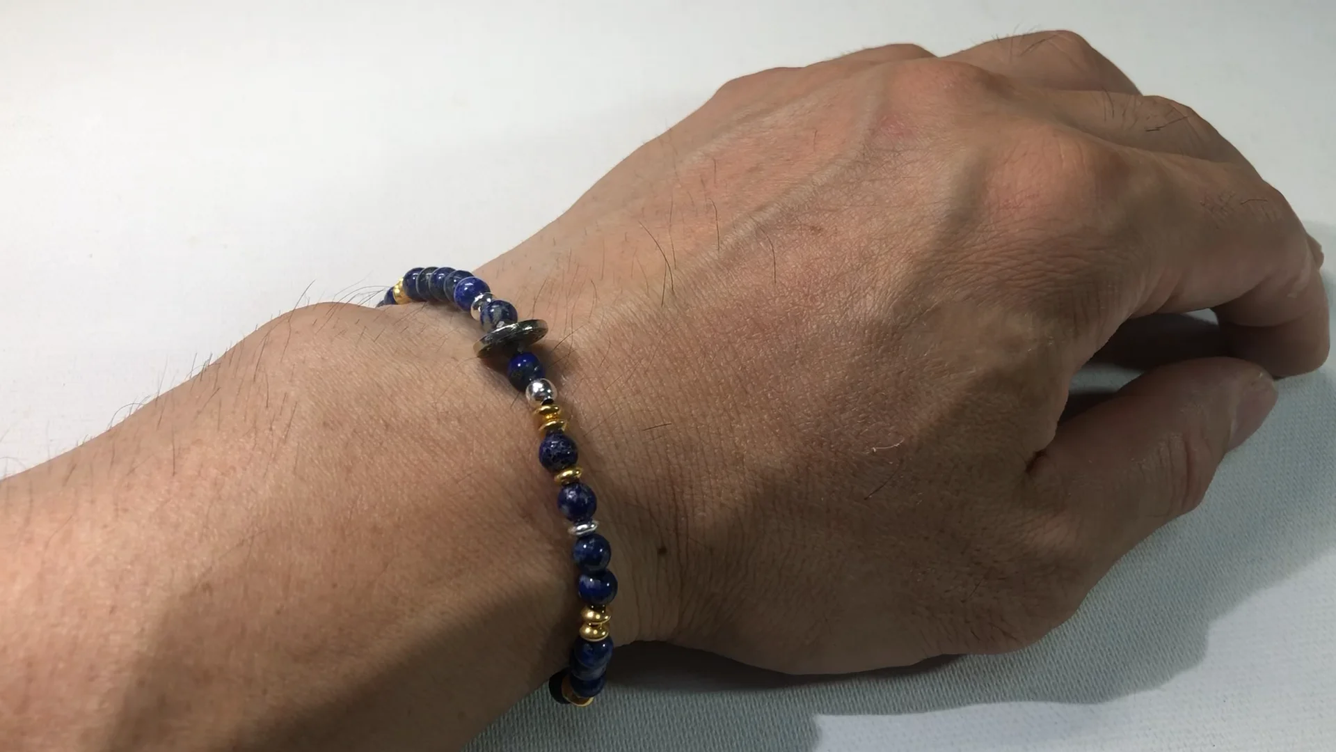 LAPIS LAZULI BRACELET(ラピスラズリブレスレット）｜Color-NAVY