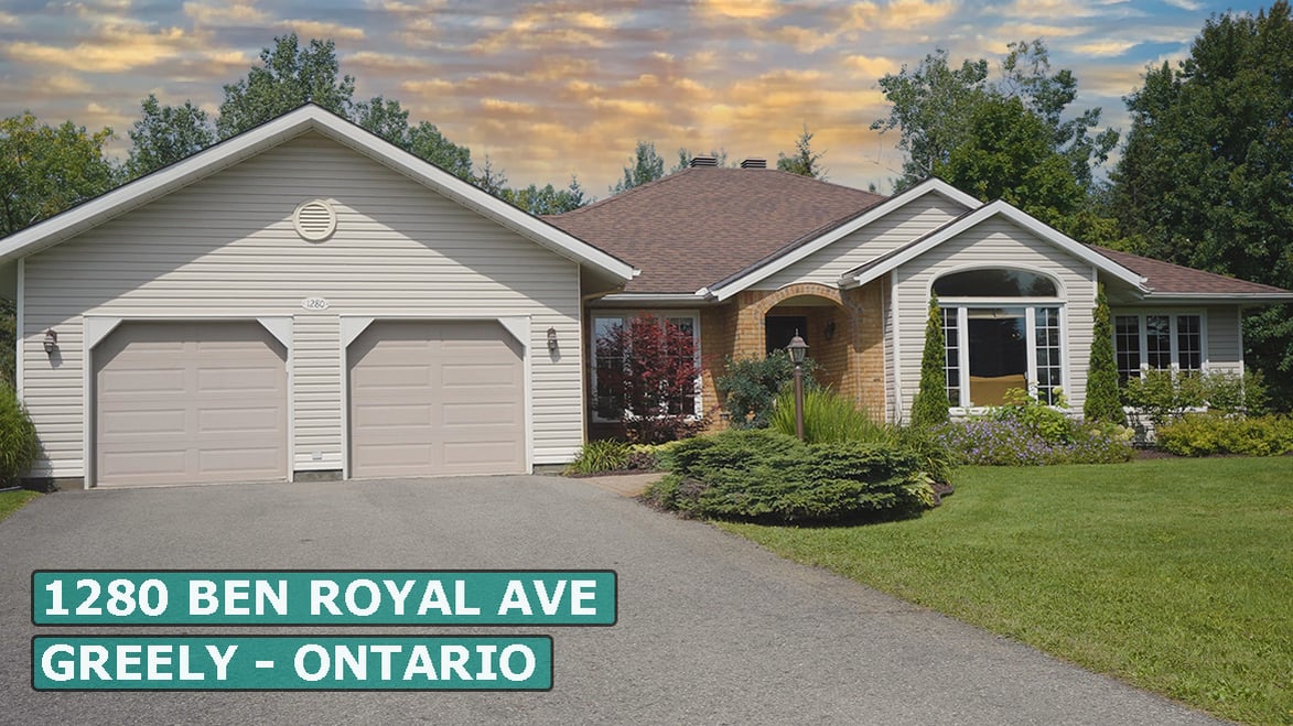 1280 Ben Royal Ave Greely, Ontario Residential Real Estate on Vimeo