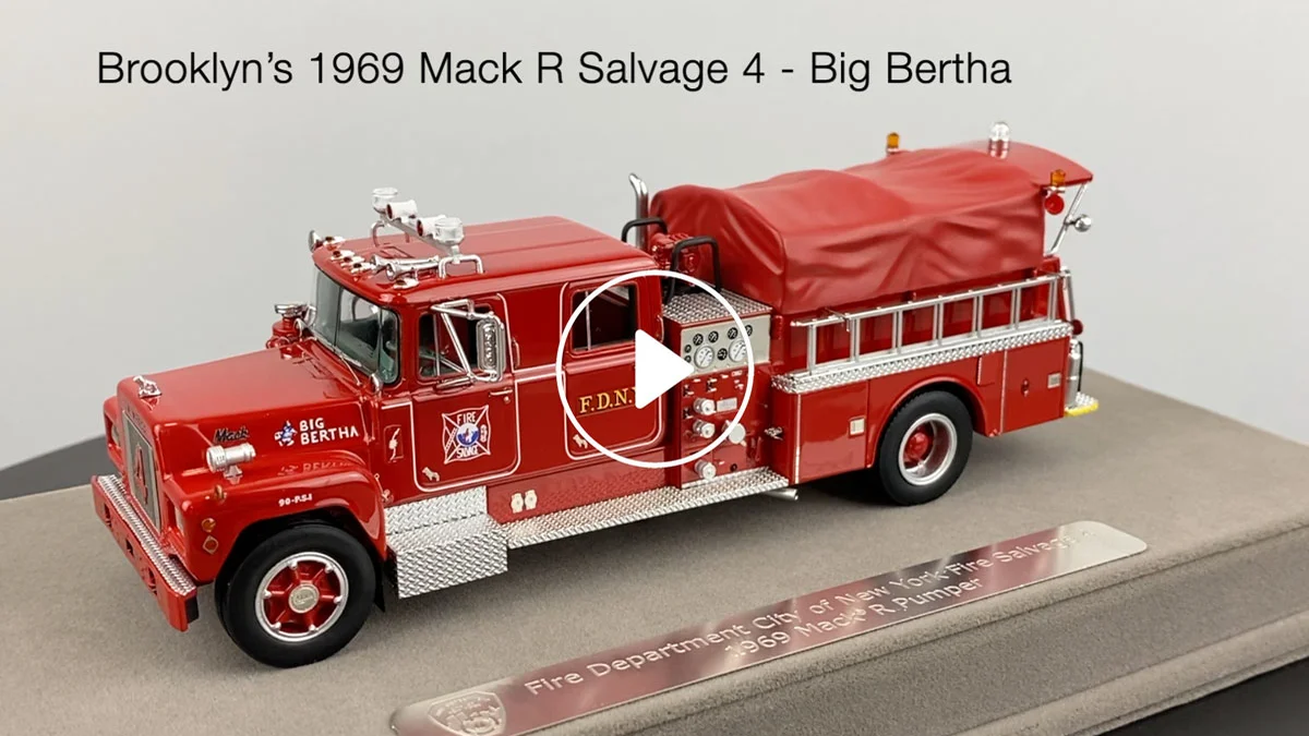 Fire Replicas FDNY 1969 Mack® R Salvage 4 - Brooklyn