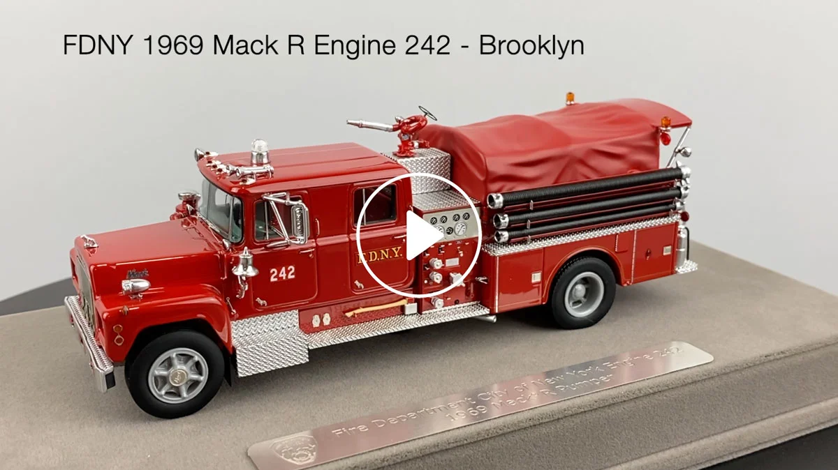 Fire Replicas FDNY 1969 Mack® R Pumper - Engine 242 - Brooklyn