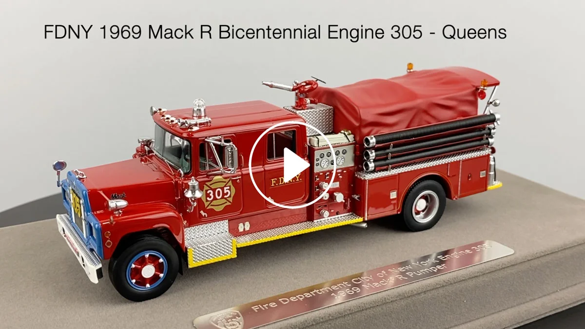 Fire Replicas FDNY 1969 Mack® R Pumper - Engine 305 - Queens