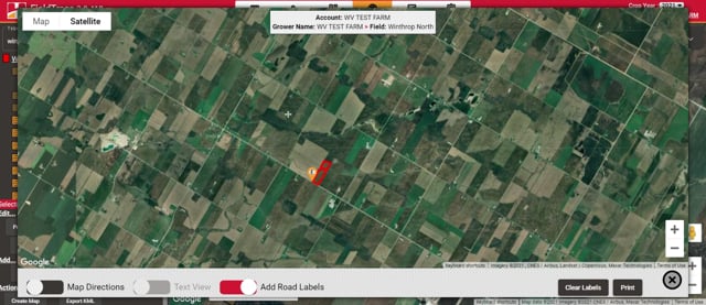 FieldTrace® - Printing a Map