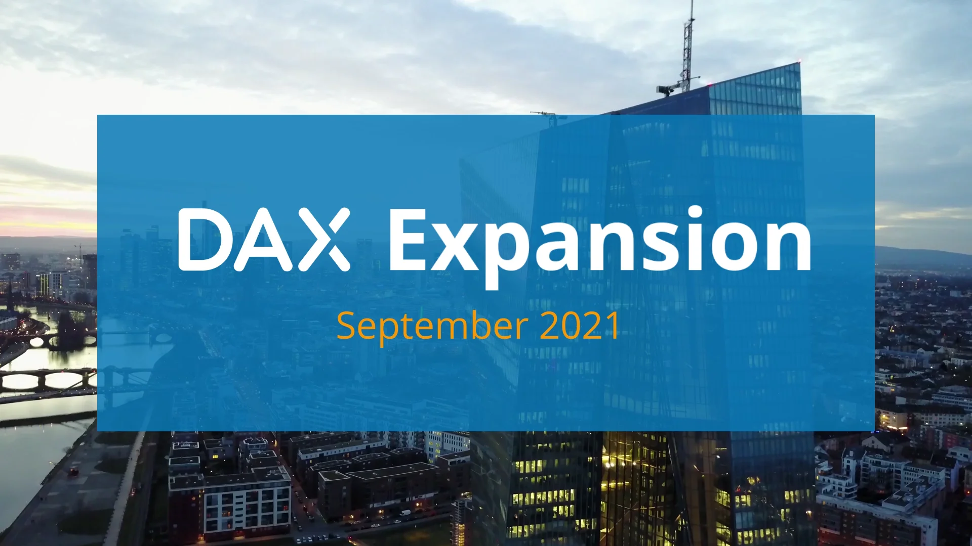 DAX 40 Expansion
