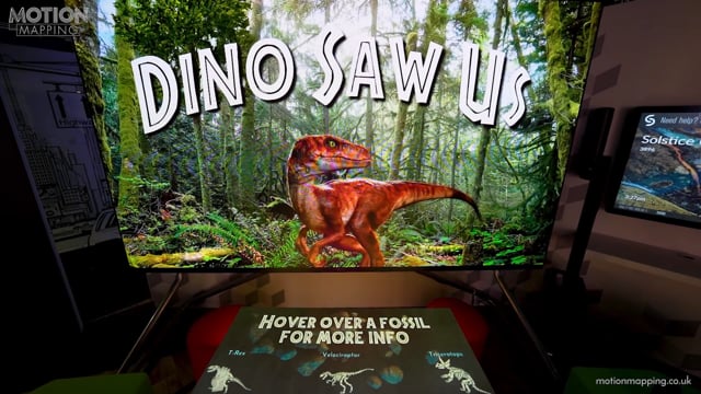 Interactive Dinosaur Demo