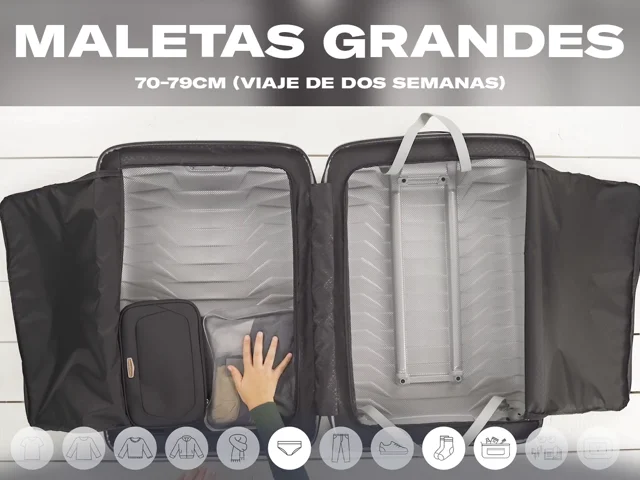 Maletas grandes Samsonite, toda la capacidad y resistencia que quieres