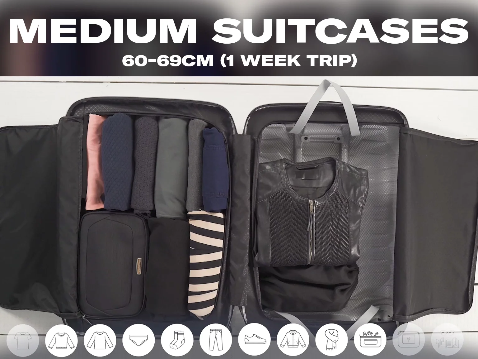 1 week suitcase clearance