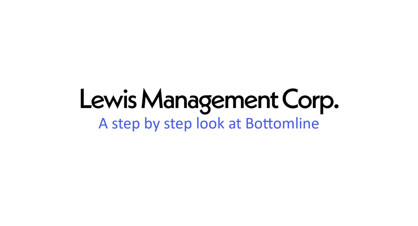 Introduction to Bottomline (updated) on Vimeo