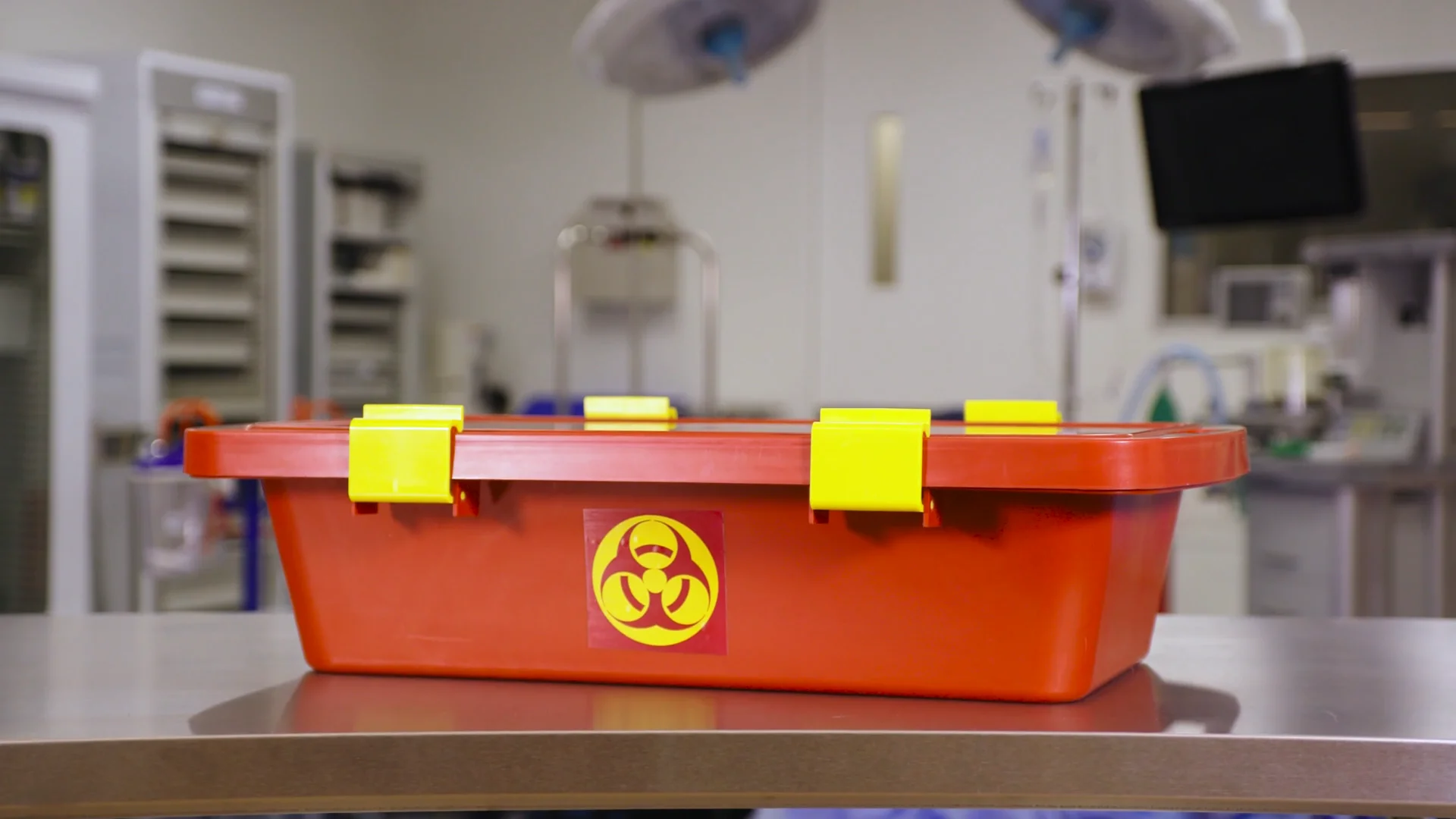 Medline Biohazard Transport container on Vimeo