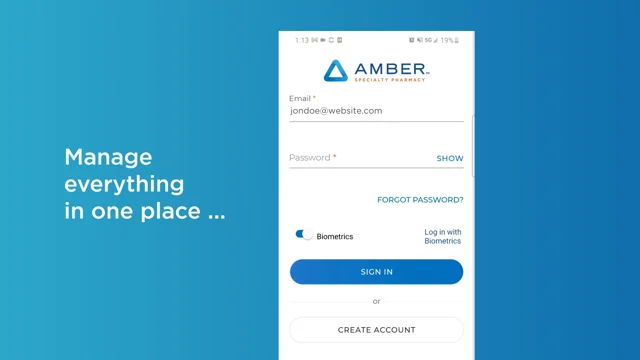 The Amber Specialty Pharmacy Mobile App is Here - Amber Specialty Pharmacy