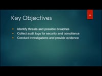 Key Objectives of SIEM