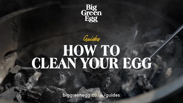 Cleaning big green outlet egg