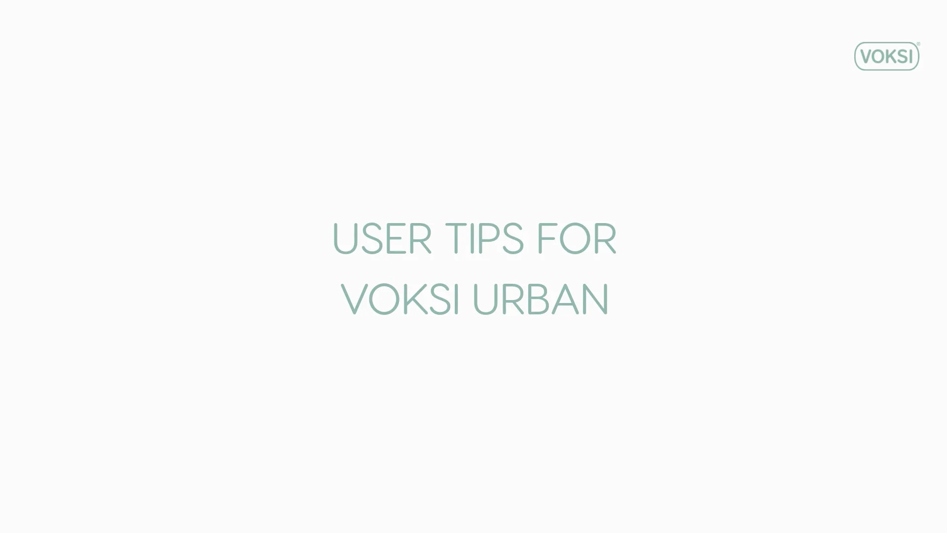 User tips for Voksi Urban on Vimeo