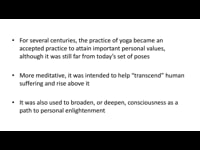 3 - Yoga History