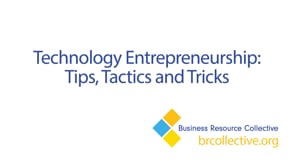 Technology Entrepreneurship