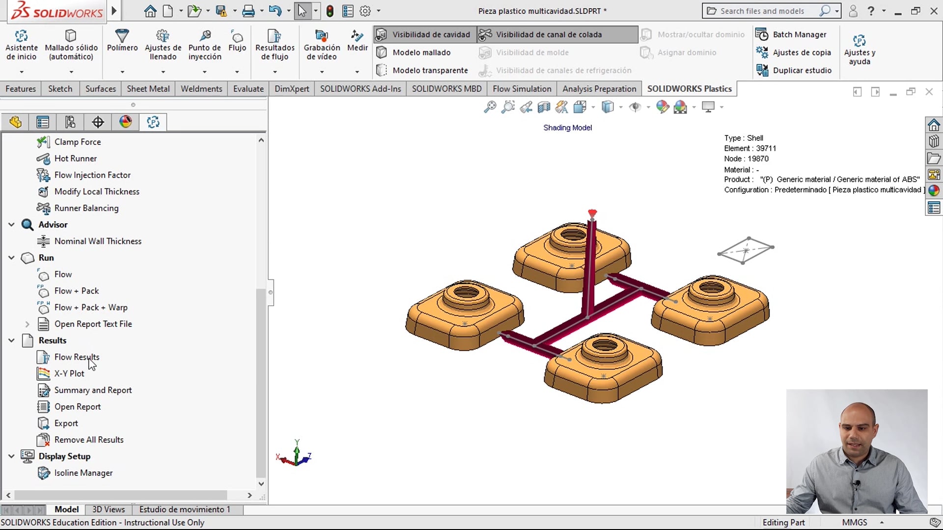 Inyección De Plásticos Con Solidworks Clase N° 3 E Learningflix 3150