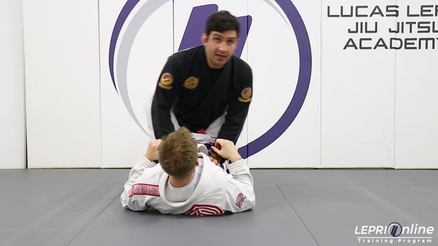 Preventing an Arm Attack when In Closed Guard