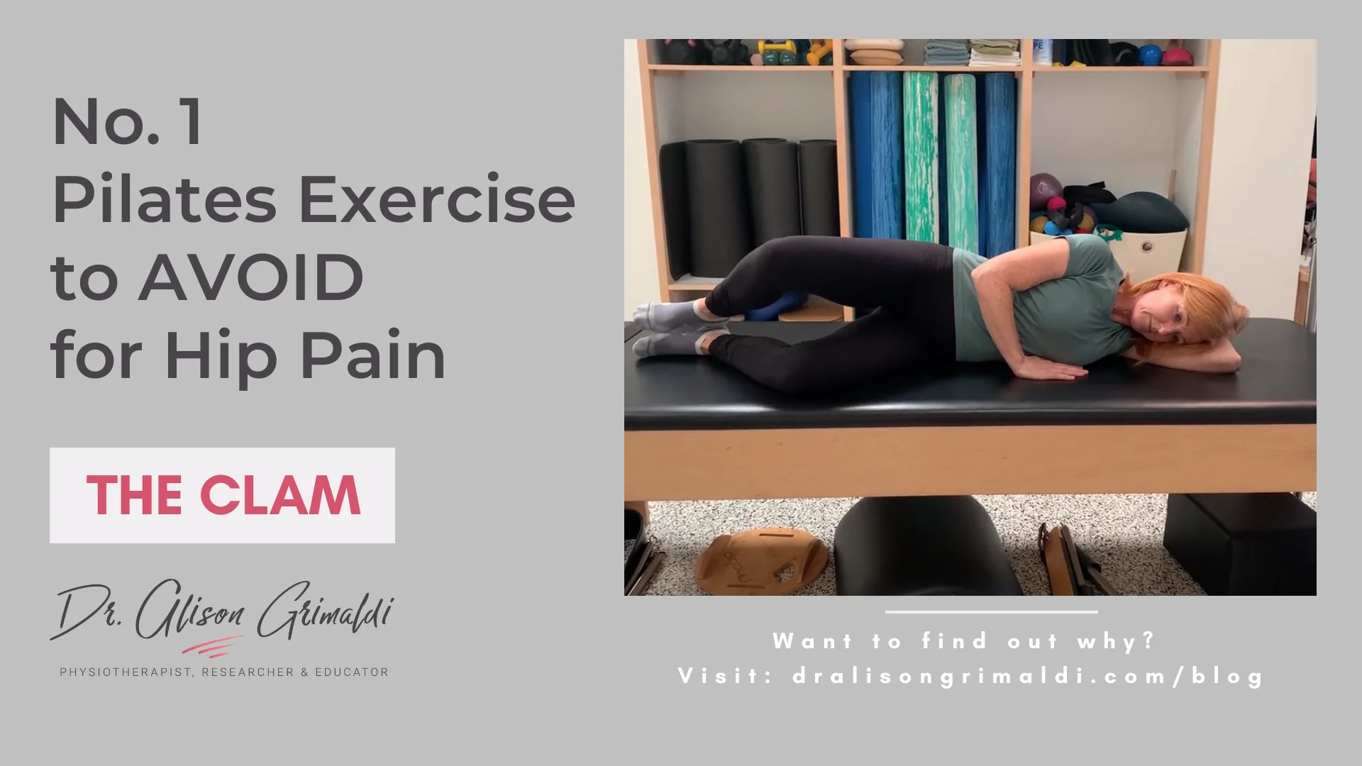 Pilates for hip discount pain