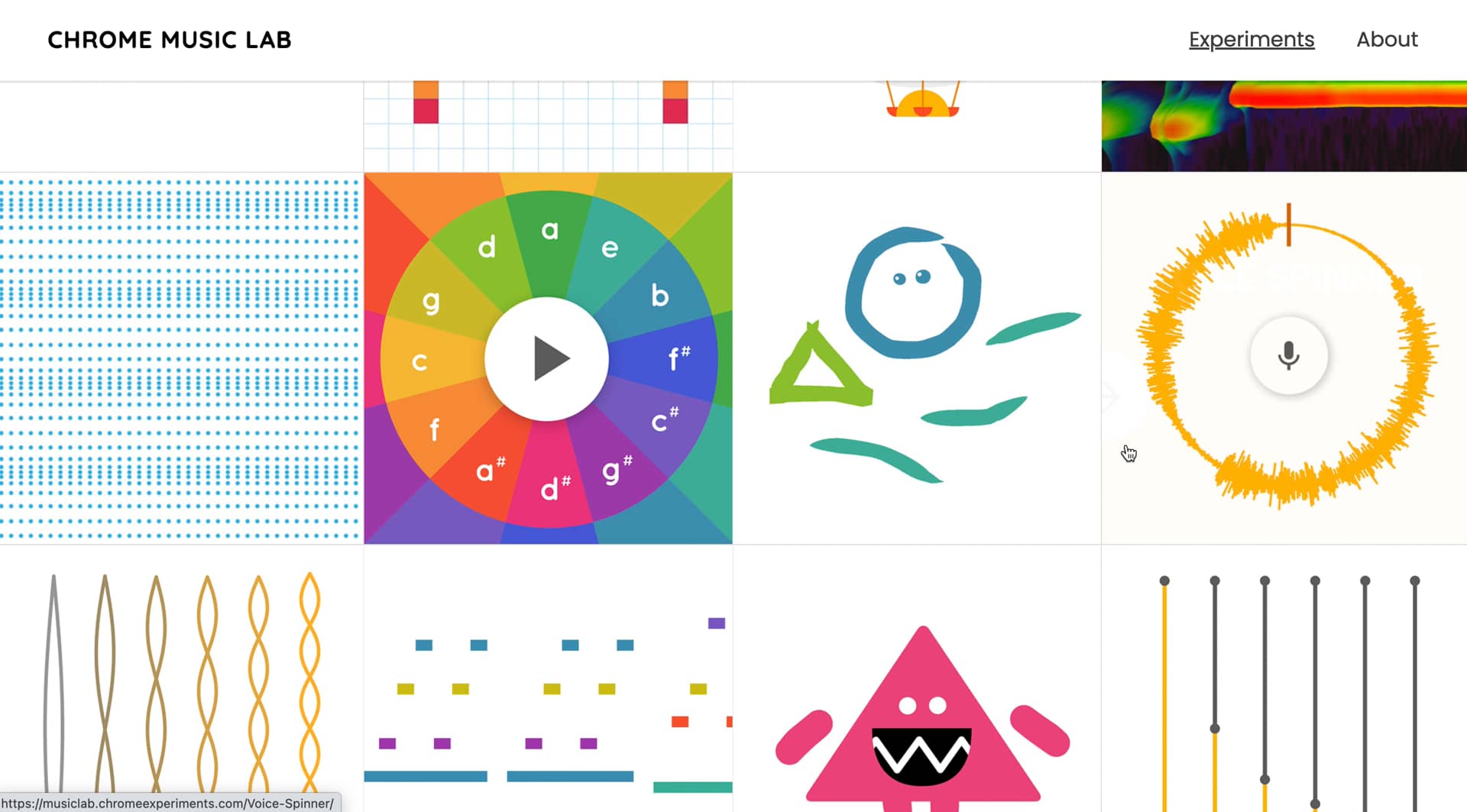 Google Music Lab_Website on Vimeo