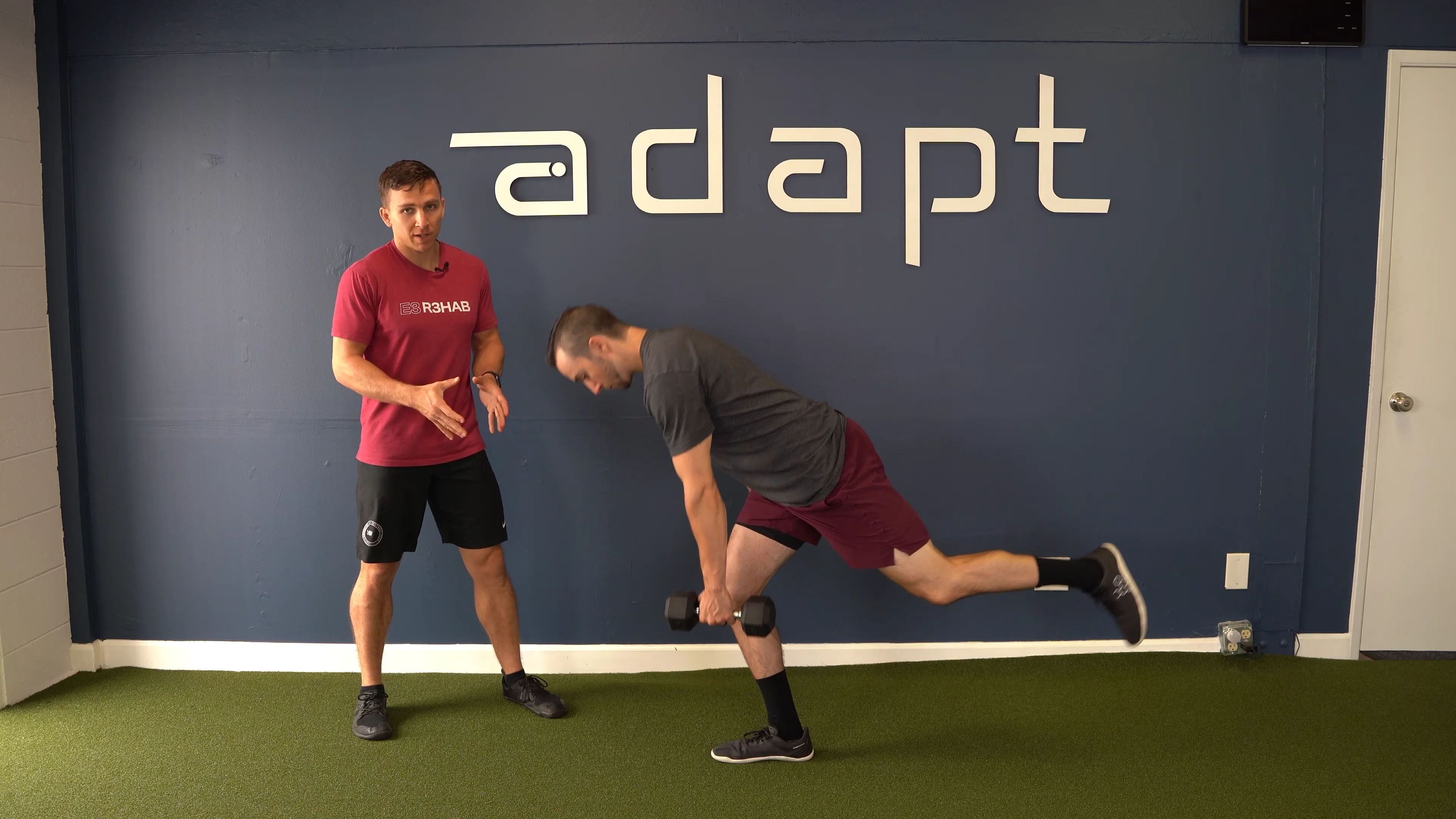 3. Weighted Single Leg RDL (Tutorial) on Vimeo