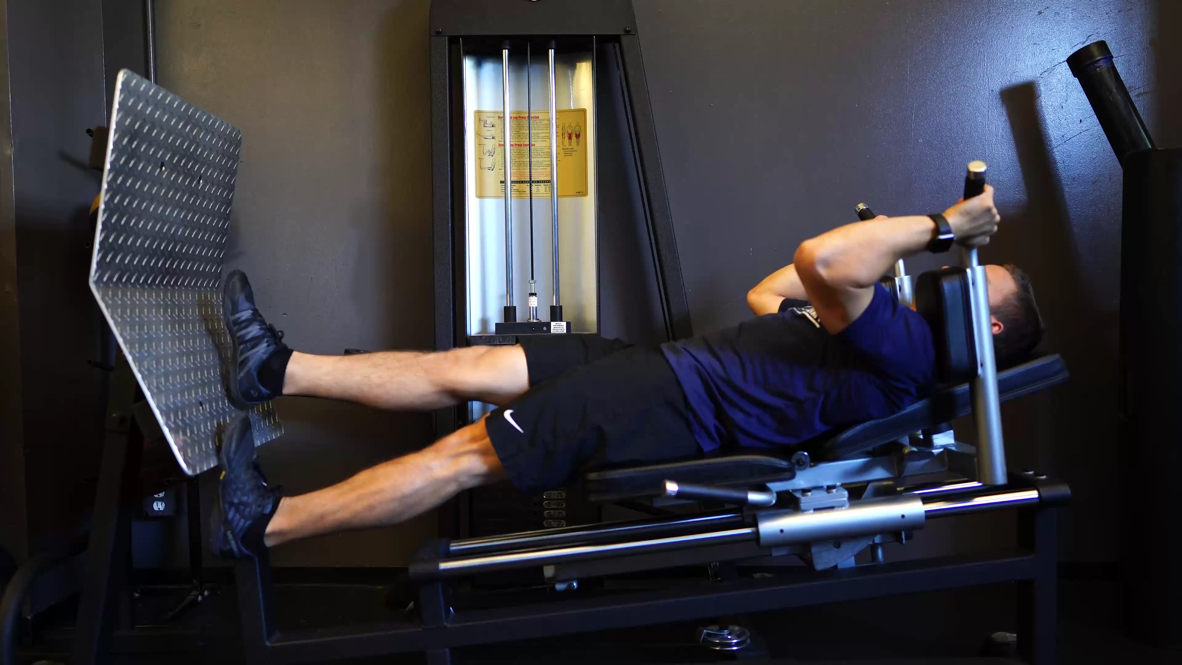 Single Leg Heel Raise on Leg Press (Demo)