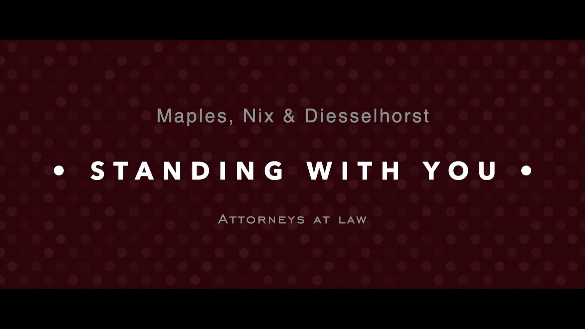 MN&D - STANDING WITH YOU