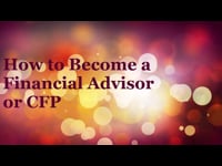 Lesson 1 Intro to Financial Advising
