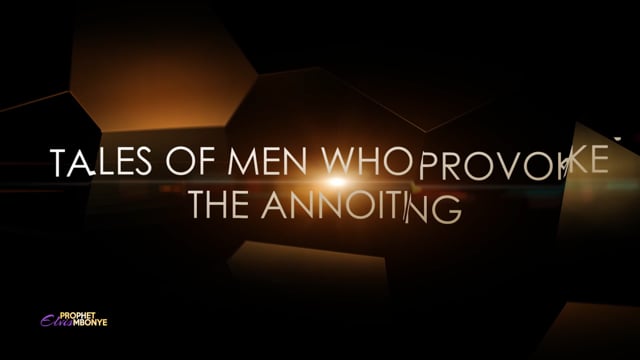 Tales Of Men That Provoke The Anointing; Anita Mugisha