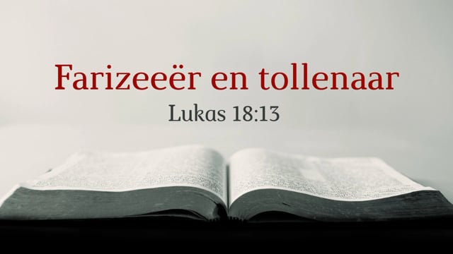 Preek Lukas 18: Wees mij zondaar genadig | Ds. J. IJsselstein