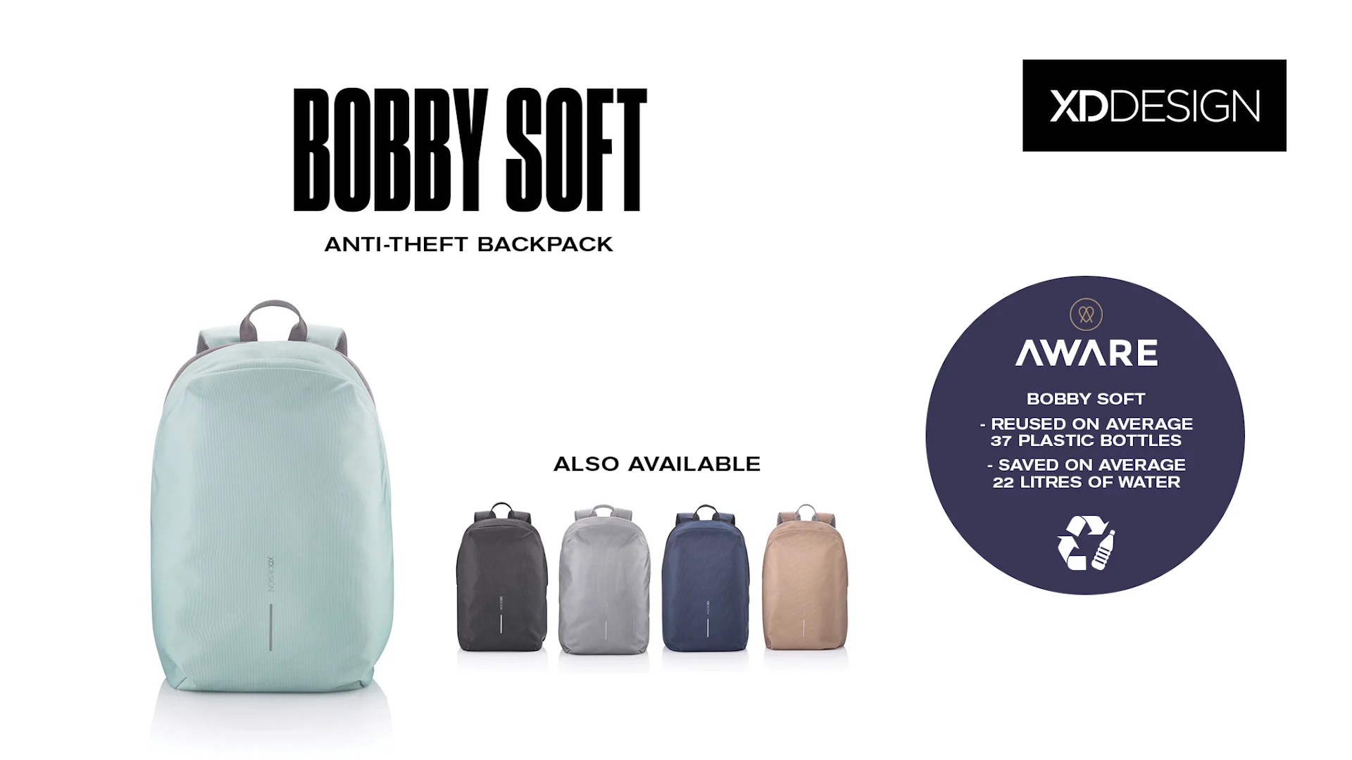 Bobby Anti-theft Backpack / XD Design