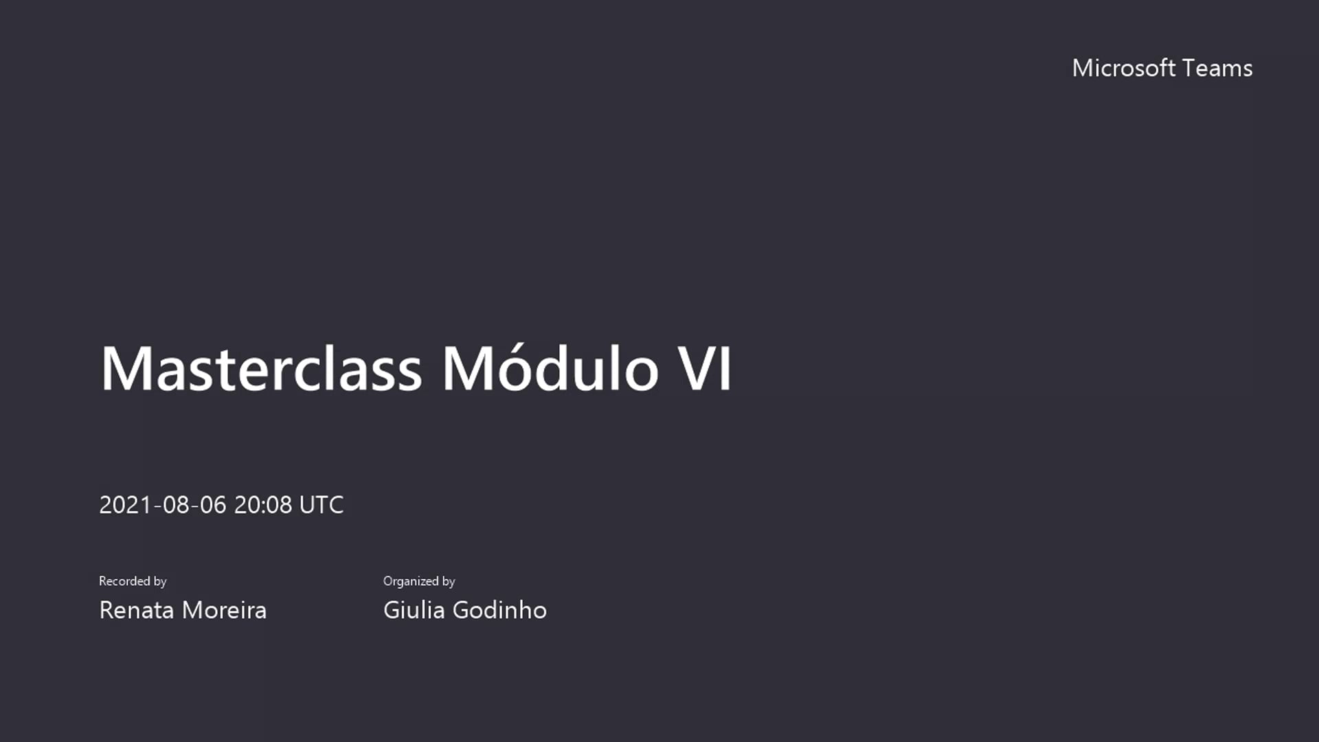MASTERCLASS - Módulo 6 - TDAH on Vimeo