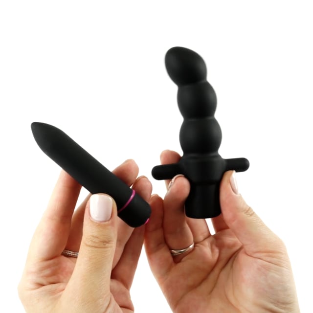 Vibromasseur Anal 2 en 1 Pimpant - Stimulation multiple