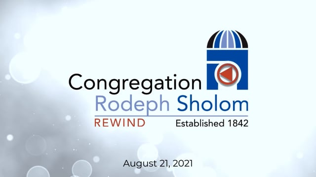 Torah Study 8/21/2021