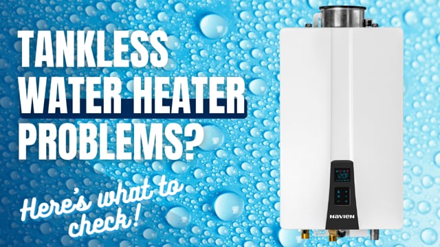Tankless Water Heater Not Working Or Heating? Here's What To Check First. |  Paschal Air, Plumbing u0026 Electric