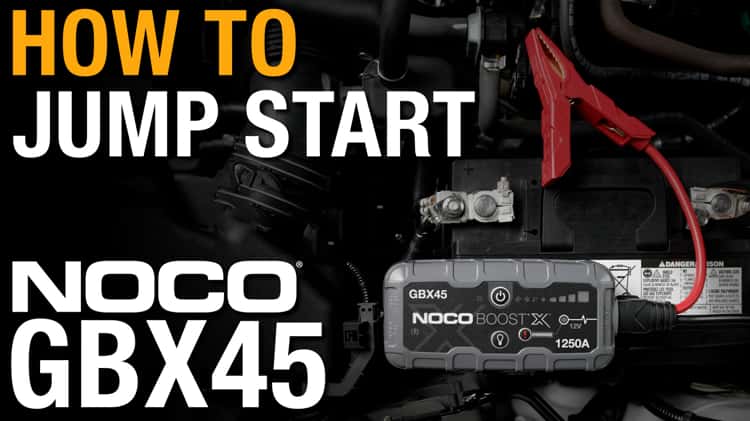 How to Jump Start using NOCO GBX45 on Vimeo