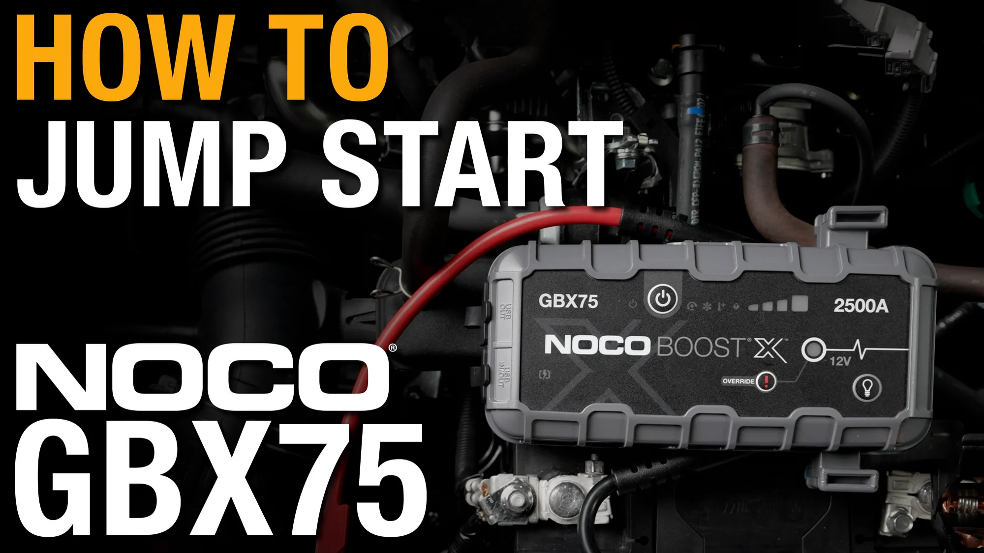 How to Jump Start using NOCO GBX75 on Vimeo