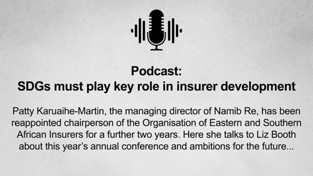 Podcast: SDGs must play key role in insurer development
