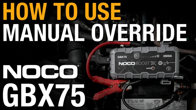 Using Manual Override on GBX75