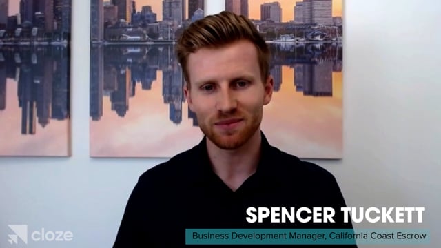 California Coast Escrow - Customer Success Story (Spencer Tuckett - Business Development Manager)
