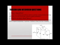 Lecture 1 - TensorFlow Interview Questions &amp; Answers
