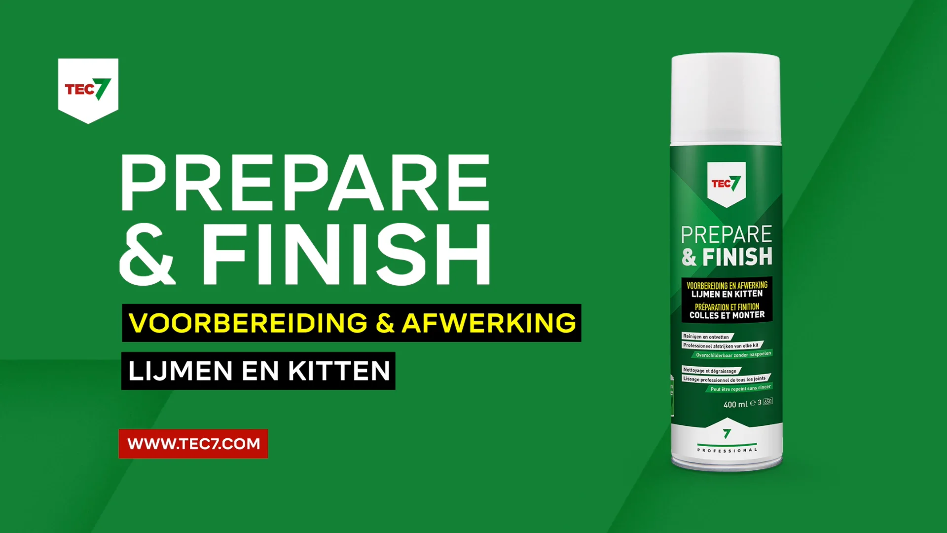 productvideo Tec7 Prepare & Finish 400ml