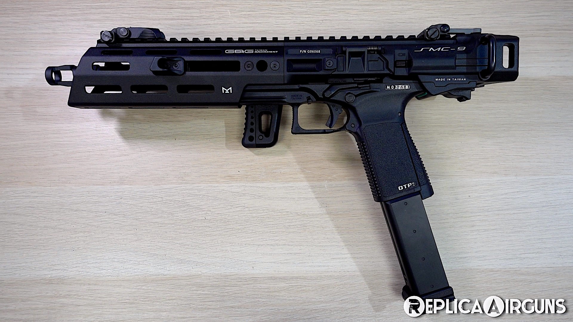 G&G SMC-9 GBB Airsoft Carbine Table Top Review