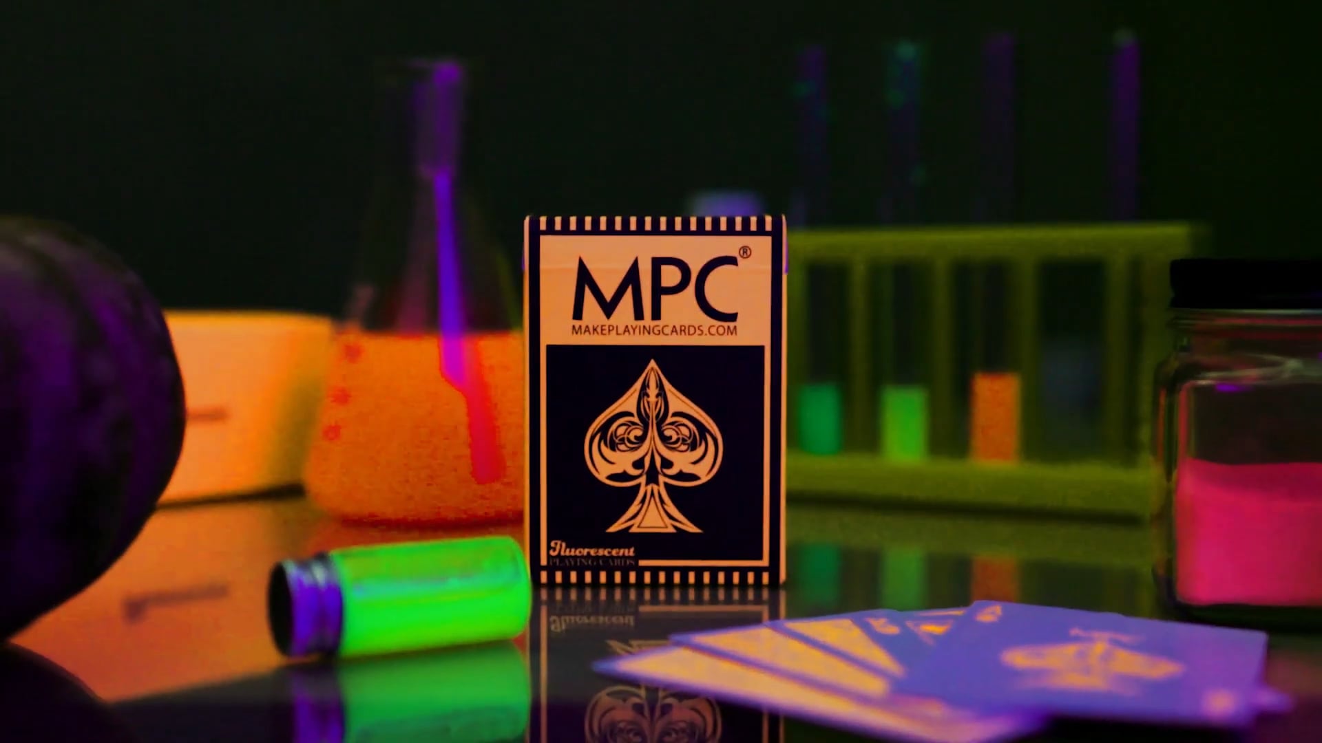 Fluorescent Pumpkin Edition Playing Cards On Vimeo 2007