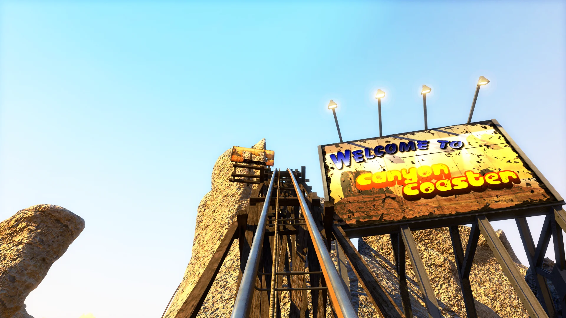 Trailer Canyon Coaster Interactive movie Storm