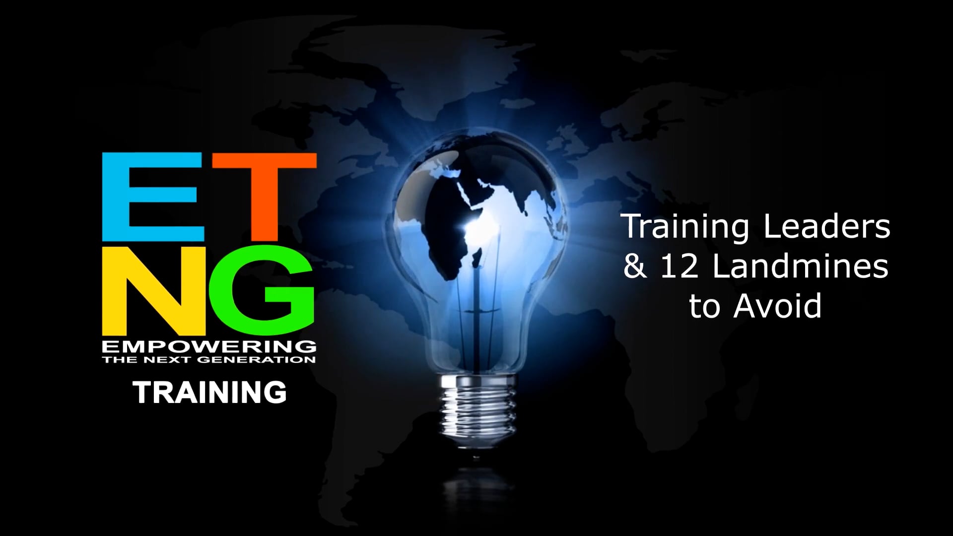 24: Casting Your Vision & Landmines