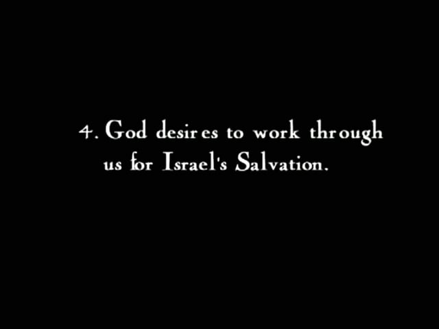 Seven Reason Why I Pray and Take a Stand for Israel - Part 4