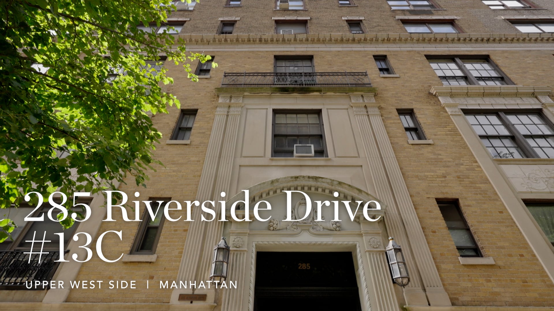 285 Riverside Drive 13C on Vimeo