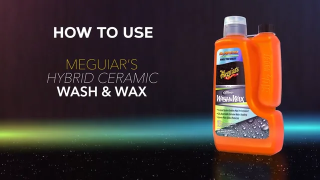 How to use Meguiar's Hybrid Ceramic Wash & Wax on Vimeo