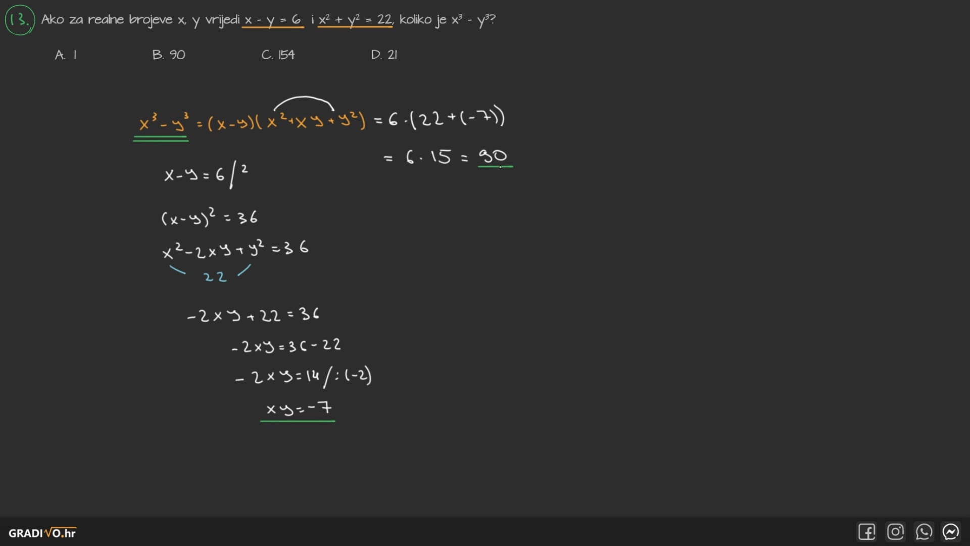 Matematika A - 2012. jesen, 13.