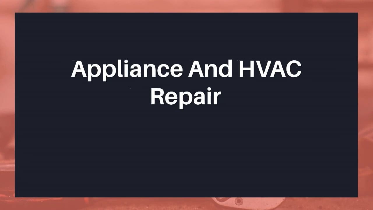 difference-between-appliance-and-hvac-repair-on-vimeo